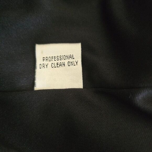 Cache Contour Collection Sz 4 Sleeveless Black Dress Pleated Pencil Stretch - Picture 12 of 12